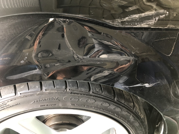 群馬県のお客様 アウディTT アルミボディ鈑金塗装 | 群馬県太田市の